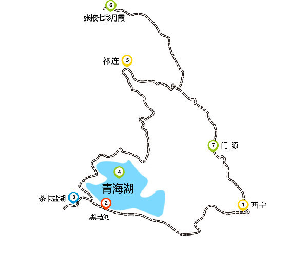 青海湖四日游路線(xiàn)_花費_包車(chē)師傅及報團游攻略